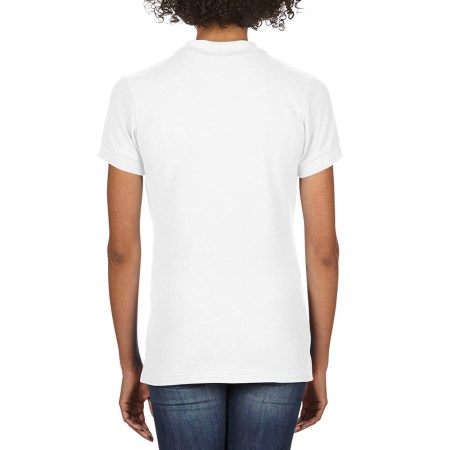 Γυναικείο πόλο M 64800L White back 2